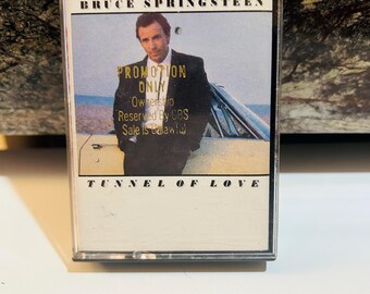 Bruce Springsteen Cassette 1987 Tunnel of Love Promo