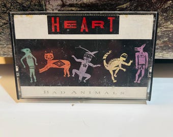 Heart Cassette 1985 Bad Animals