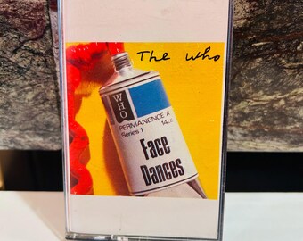 The Who Cassette 1981 Face Dances