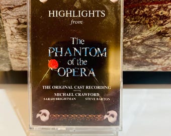 The Phantom of the Opera Cassette 1987