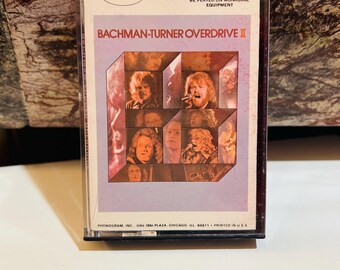Bachman Turner Overdrive Cassette 1973 Overdrive II