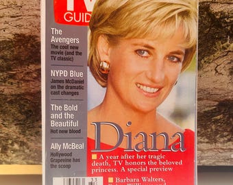 Princess Diana 1998 TV Guide