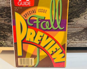 Fall Preview 1998 TV Guide Los Angeles Metropolitan Edition