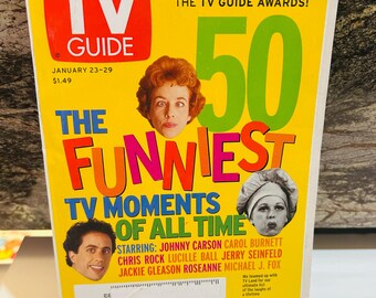 50 Funniest Moments TV Guide 1998 Los Angeles Metropolitan Edition
