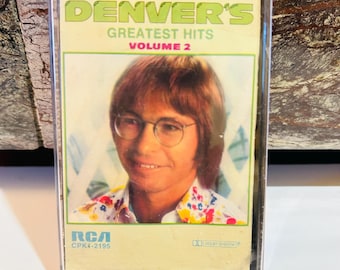 John Denver 1977 Greatest Hits Cassette