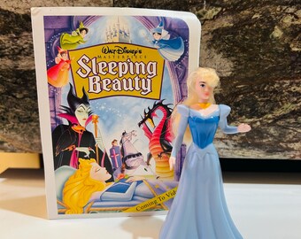 Sleeping Beauty Collector Figurine Toy 1996 with Case