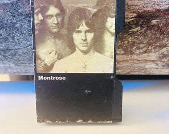 Montrose Cassette 1973 Black Case and Cassette