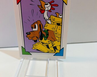 Pluto #116 Disney Family Portraits 1991 Trading Card
