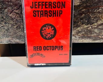 Jefferson Starship Cassette 1975 Red Octopus