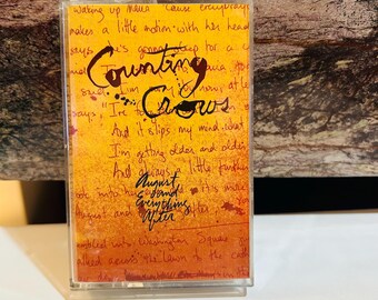 Counting Crows Cassette 1993 August and Everything After