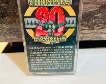 20 Christmas Favorites Cassette 1987