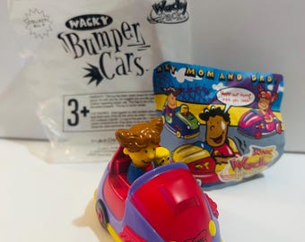 Sonic 2001 Wacky Bumper Cars Toy