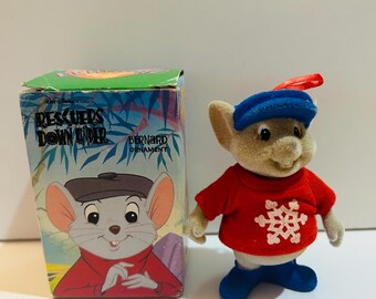 Bernard Ornament Rescuers Down Under 1990 Happy Meal Toy