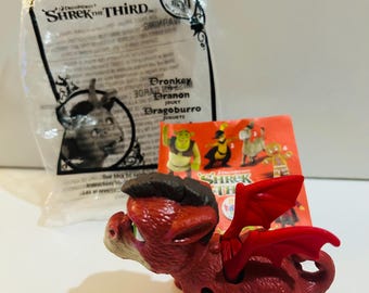 Shrek the Third Dronkey Happy Meal Toy