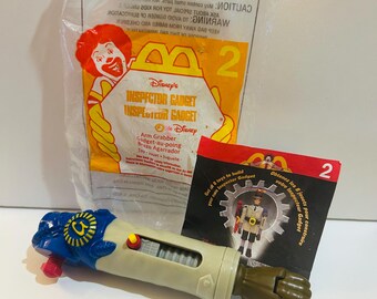 Inspector Gadget 1999 Happy Meal Arm Grabber