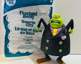Flushed Away The Toad 2006 Happy Meal Toy