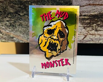 Goosebumps Trading Sticker Card 1996 #1 The Mud Monster