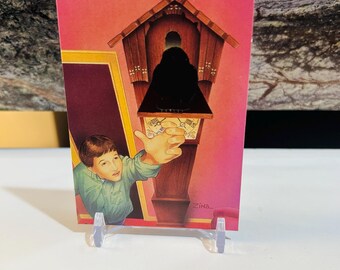 Goosebumps Trading Card 1996 #M5 The Cuckoo Clock of Doom
