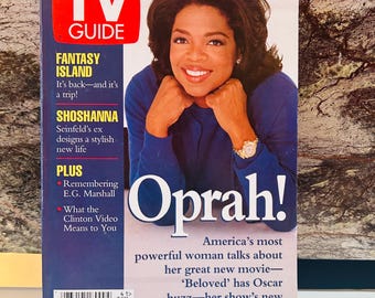 Oprah 1998 TV Guide