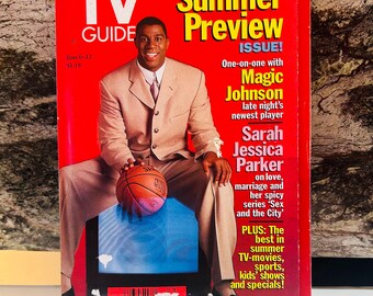 Magic Johnson 1998 TV Guide