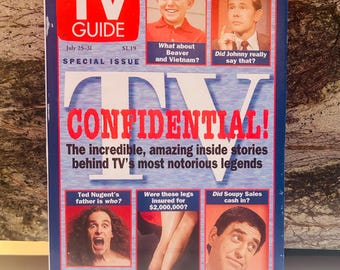 1998 TV GUIDE July 25th Issue