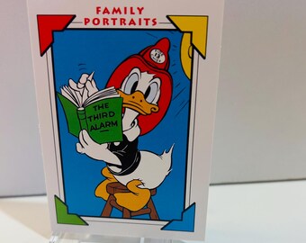 Donald #119 Disney Family Portraits 1991 Trading Card