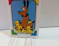 Pluto #117 Disney Family Portraits 1991 Trading Card