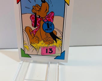 Pluto #115 Disney Family Portraits 1991 Trading Card
