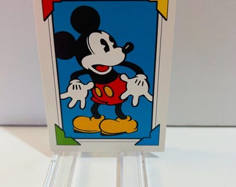 Mickey #106 Disney Family Portraits 1991 Trading Card