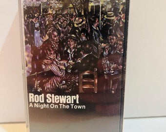 Rod Stewart Cassette 1976 A Night on the Town
