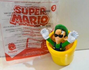 Luigi Launcher Super Mario Toy Figure