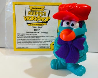 Muppet Workshop Bird 1994 Happy Meal Toy
