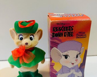 Miss Bianca Ornament Rescuers Down Under 1990 Happy Meal Toy