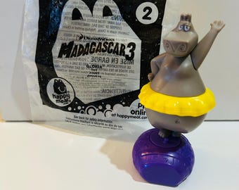 Madagascar 3 Gloria Happy Meal Toy