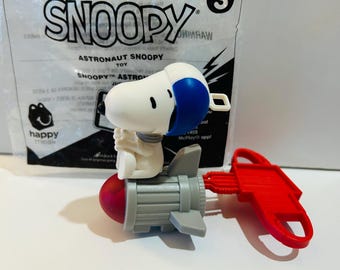 Peanuts Astronaut Toy Happy Meal Figure
