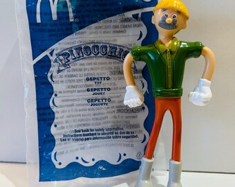 Pinocchio Gepetto 2002 Happy Meal Toy