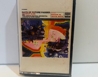 Moody Blues Cassette 1972 Days of the Future Passed