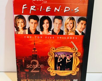 Friends DVD Top Episodes of Season 2, 2003 Preowned DVD