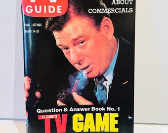 TV Guide 1984 Game Book Question & Answer Book No 1