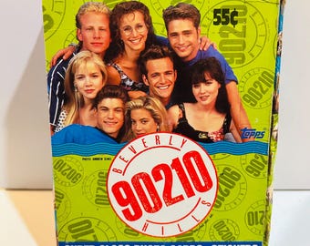 90210 Box (1991) Storage Container 7.5x5.5x1.5