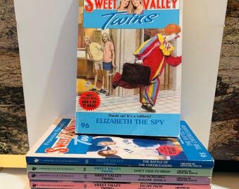 Sweet Valley Twins 85-96 Books, Original Covers