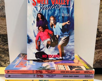 Sweet Valley Twins 109-118 Books, Original Covers