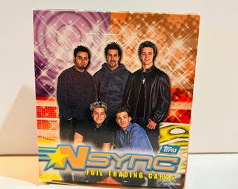 NSYNC Box (2000) Storage Container 4.5x5.5x1.5