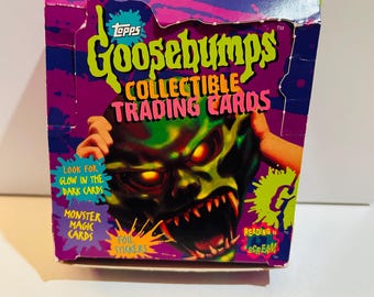 Goosebumps Display Box (1996) Storage Container 5.5x5x1.5