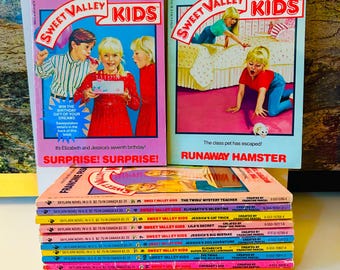 Sweet Valley Kids 1-12 Books, Starter Set with Original Matching Covers