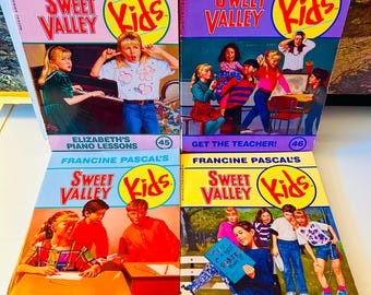 Sweet Valley Kids #45-48 Books Matching Covers (Four Books)