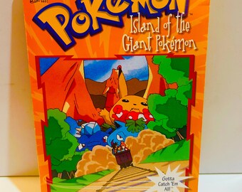 Pokemon Book #2, Island of the Giant Pokemon (1999 Paperback)