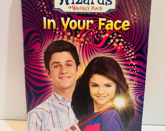 Wizards of Waverly Place Paperback Book, In Your Face