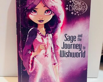 Star Darlings Paperback Book, Sage and the Journey to Wishworld