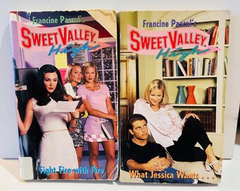Sweet Valley High #137 & #138 (Two Books) 1998 Library